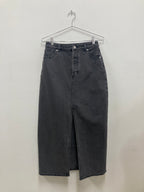 Rolla’s denim midi skirt-10