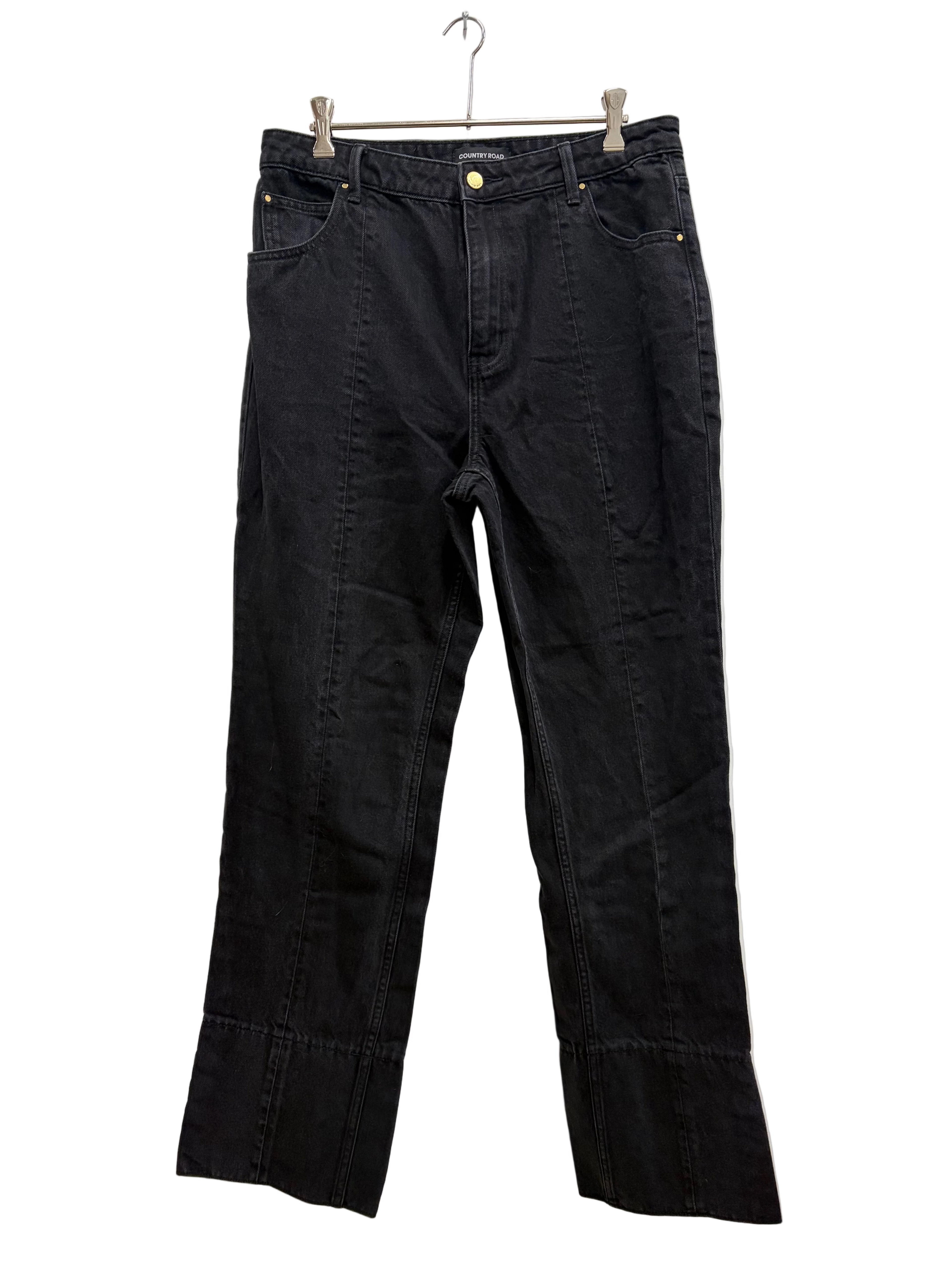 Country Road blk jeans-12