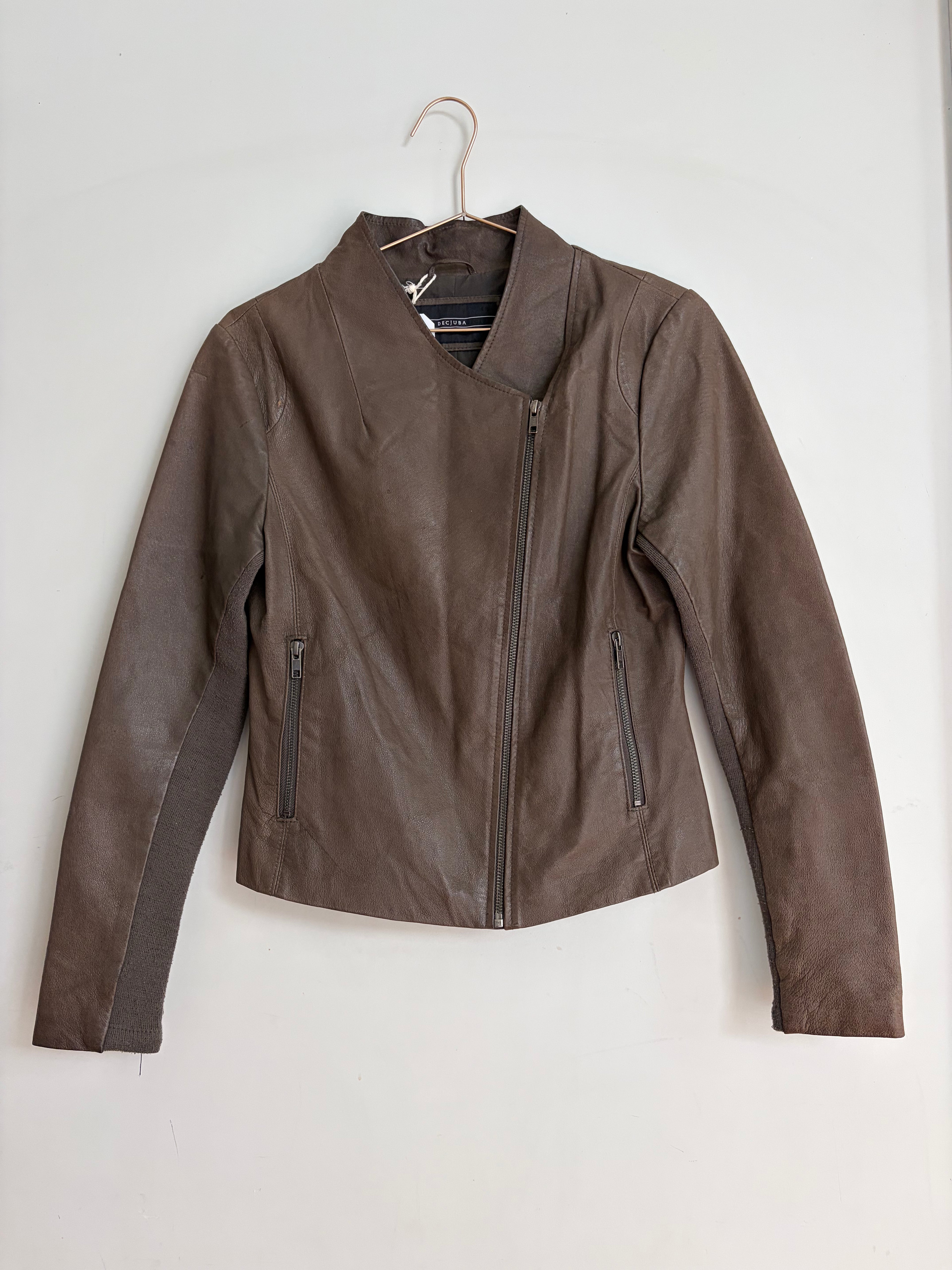 Decjuba Jacket Brown Leather - 10