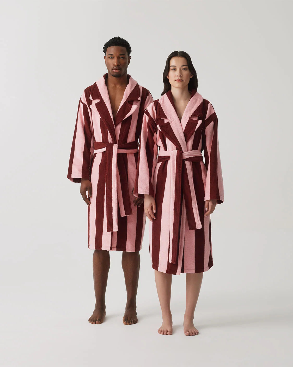 Hommey Rocky Road Stripes Robe