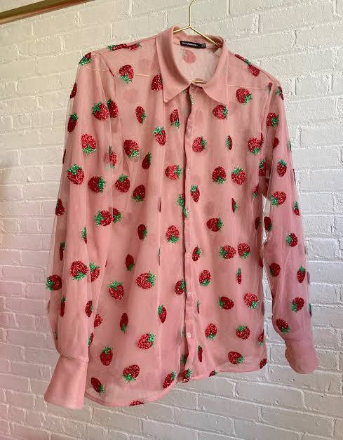 Lirika Matoshi Strawberry Shirt - XXL