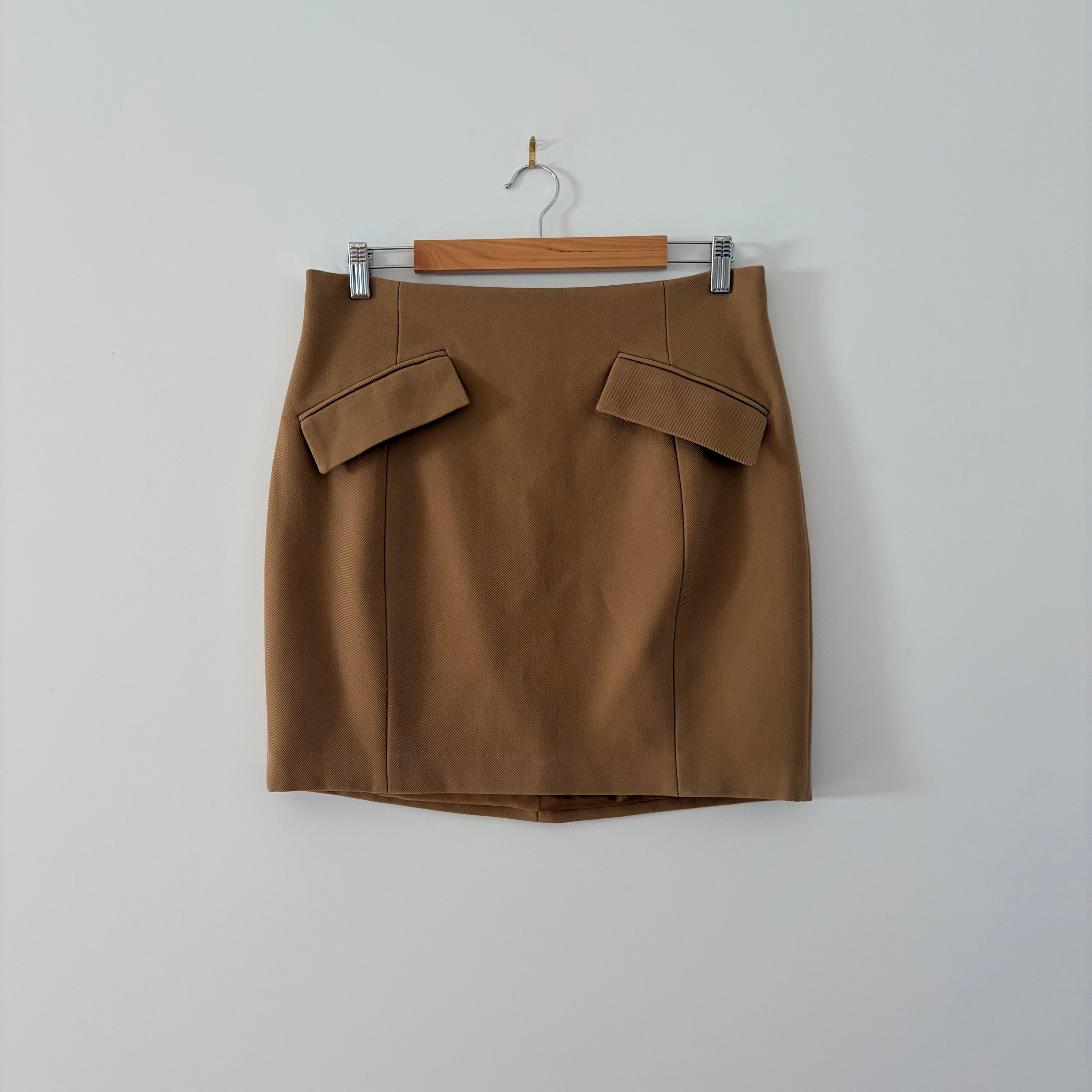 Sheike Tan Mini Skirt - 14