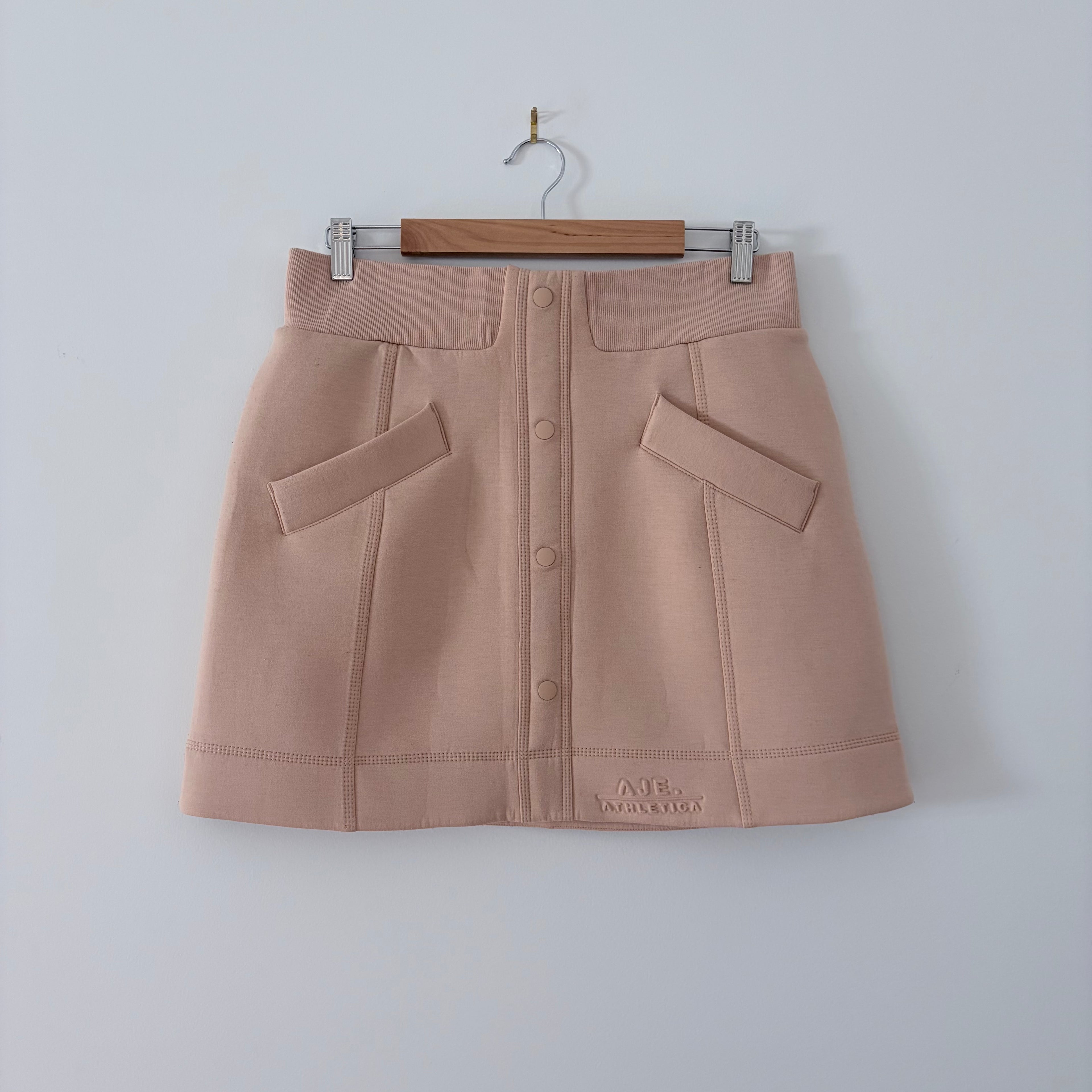 Aje Athletica Pink Scuba Skirt - 14