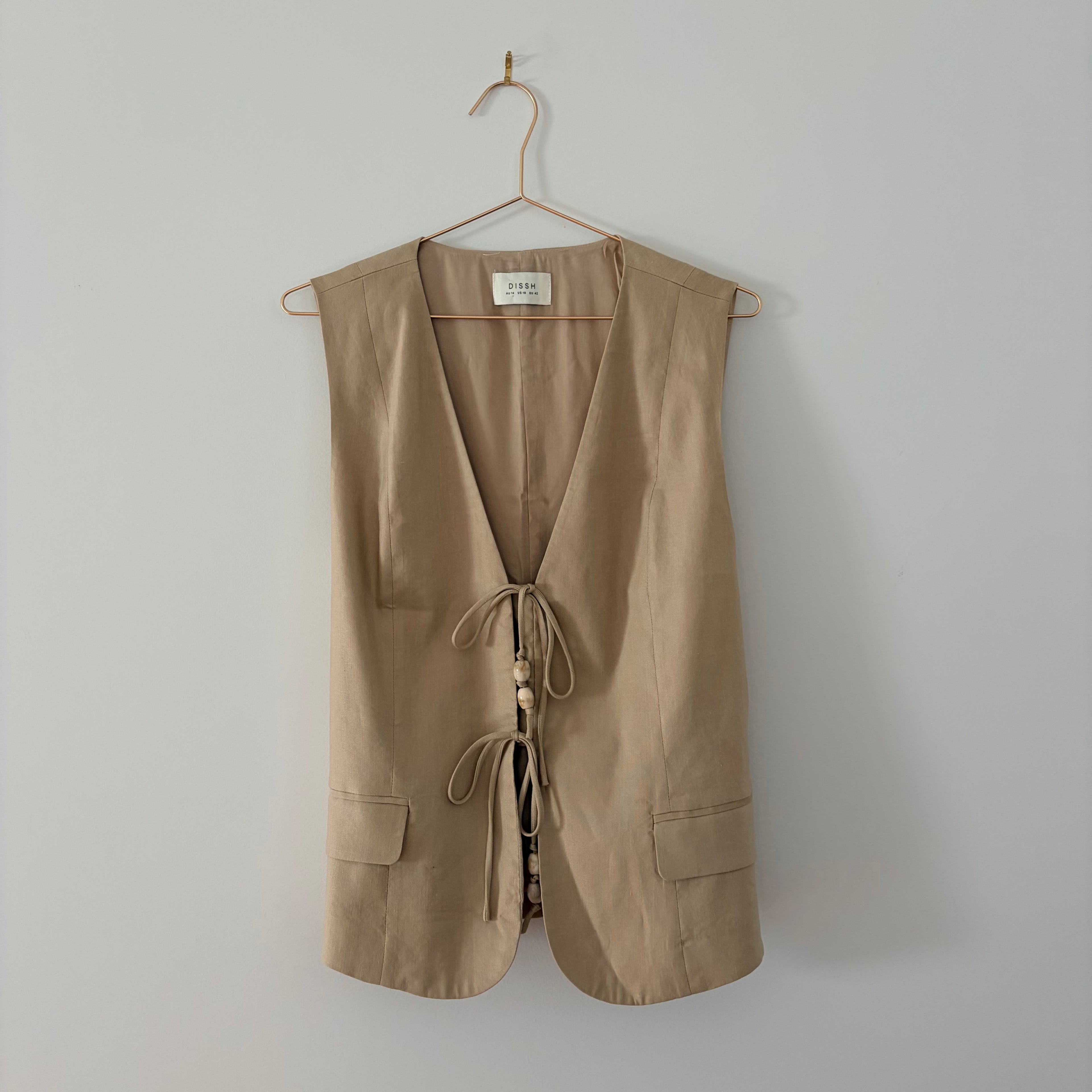 Dissh Linen Vest - 14