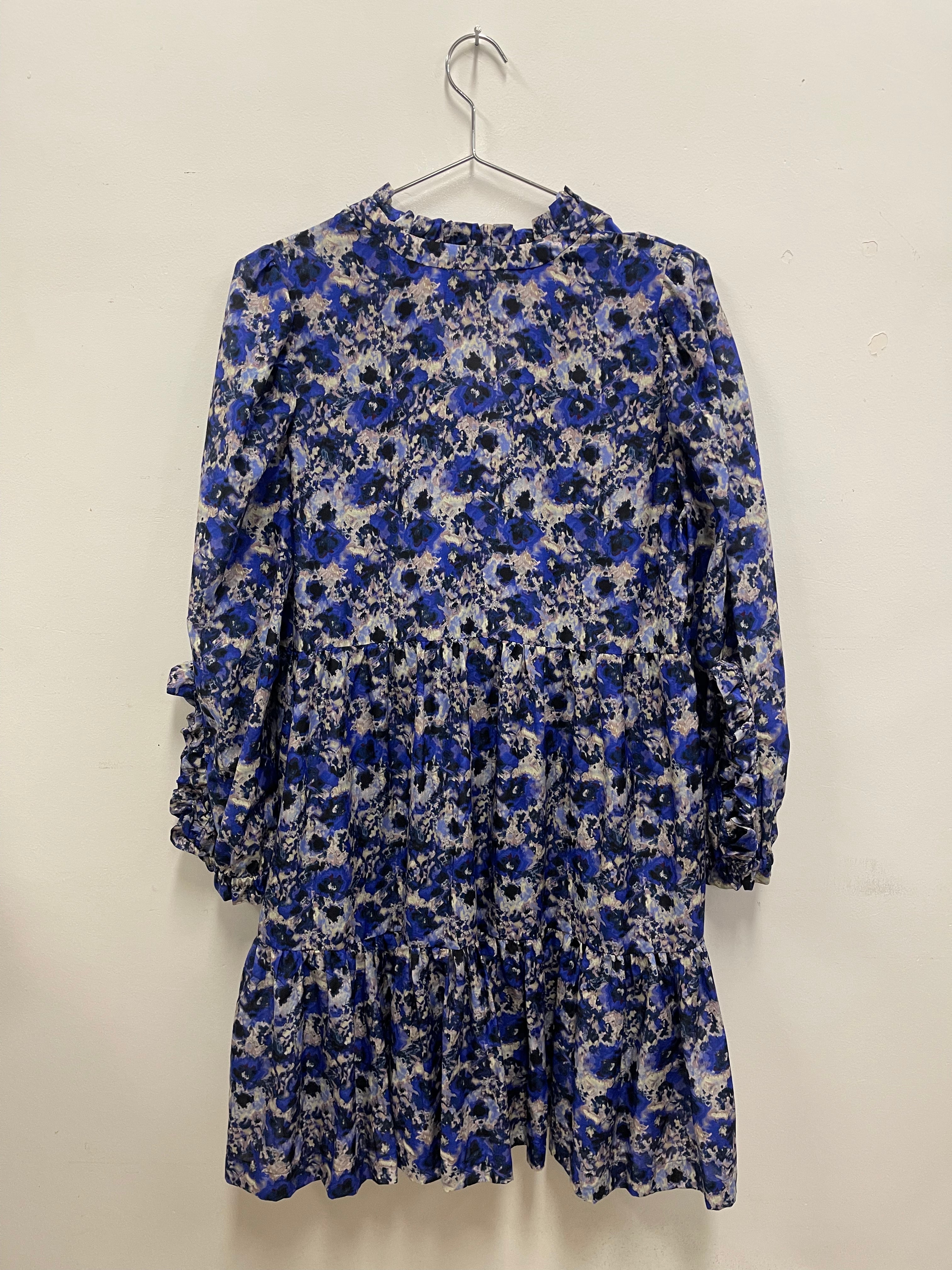 Munthe Derby Dress, Navy 34 (10-12)