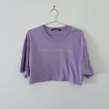Camilla & Marc Cropped Purple T'shirt - 10