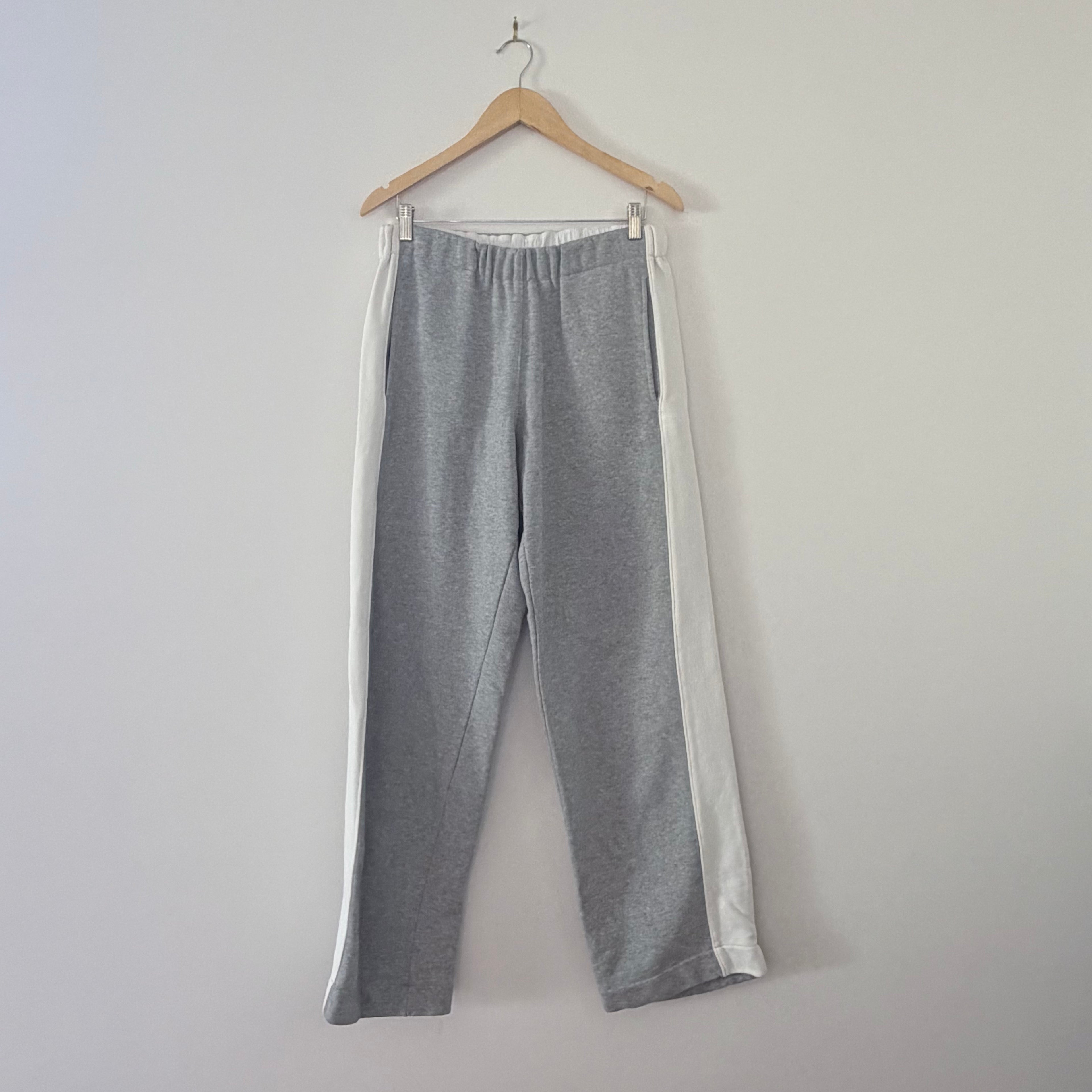 Bassike  Fleece Stripe Detail Trackpant rrp $360