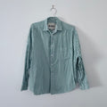 Blanca Green and White Striped Shirt - XS/S
