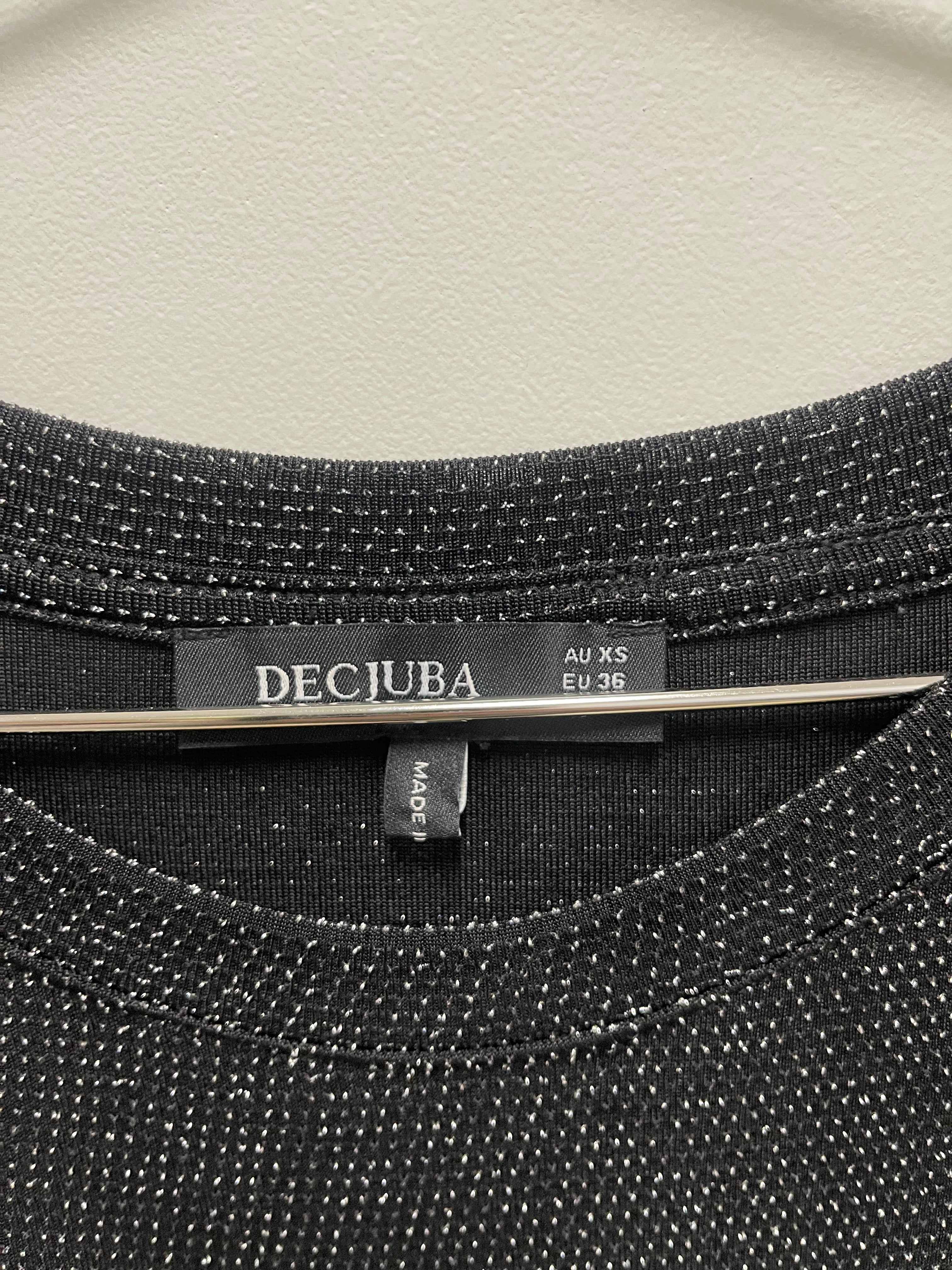 Decjuba Sparkle Top Black XS