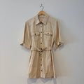 Kivari ECRU Shirt Dress - 6