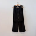 Kookai Black Pants and Singlet Set NWT- 8
