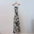 Faithfull the Brand - Black and White Floral Linen Midi - 8