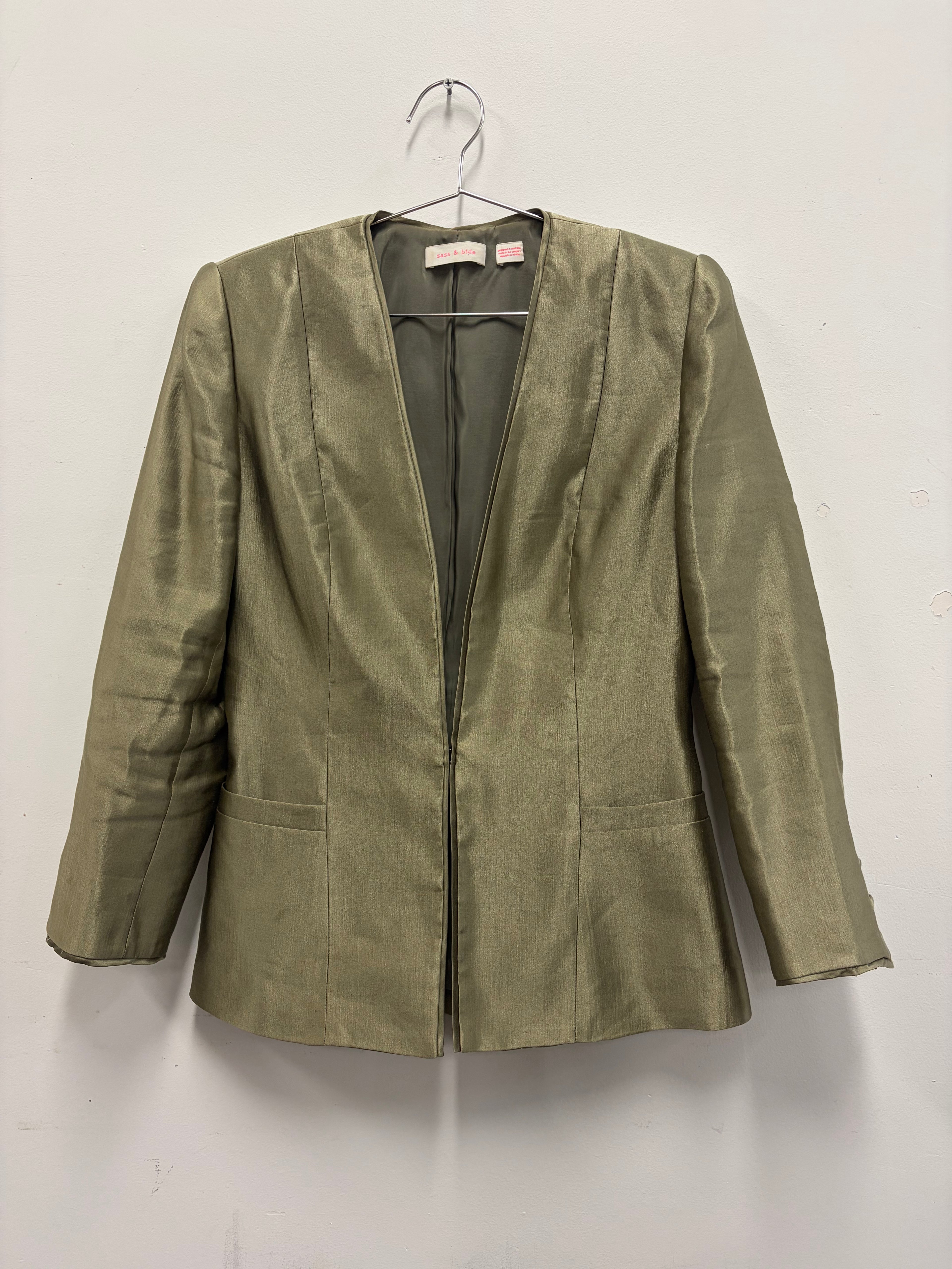Sass & Bide Jacket Gold - 8