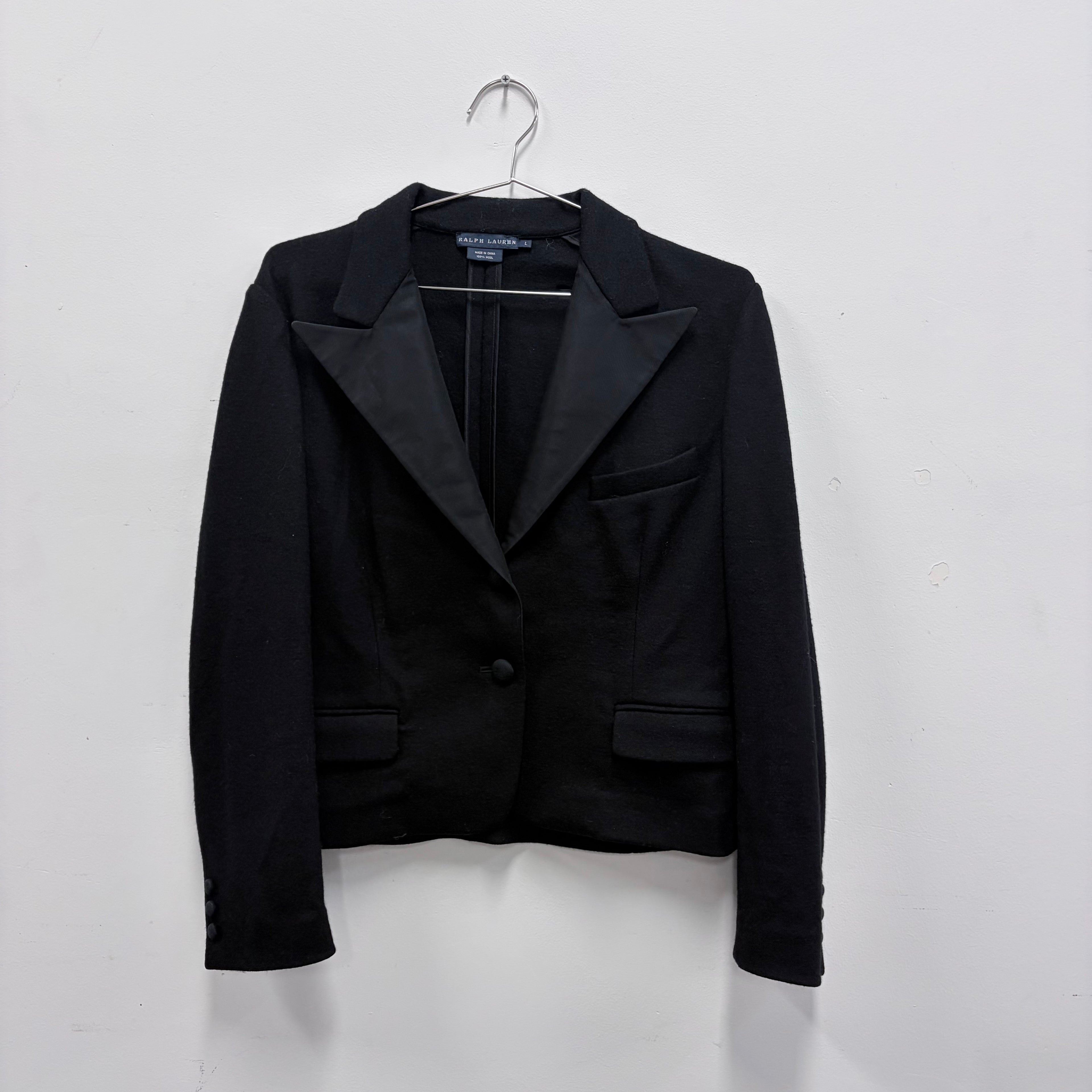 Polo Ralph Lauren Black Jacket - L