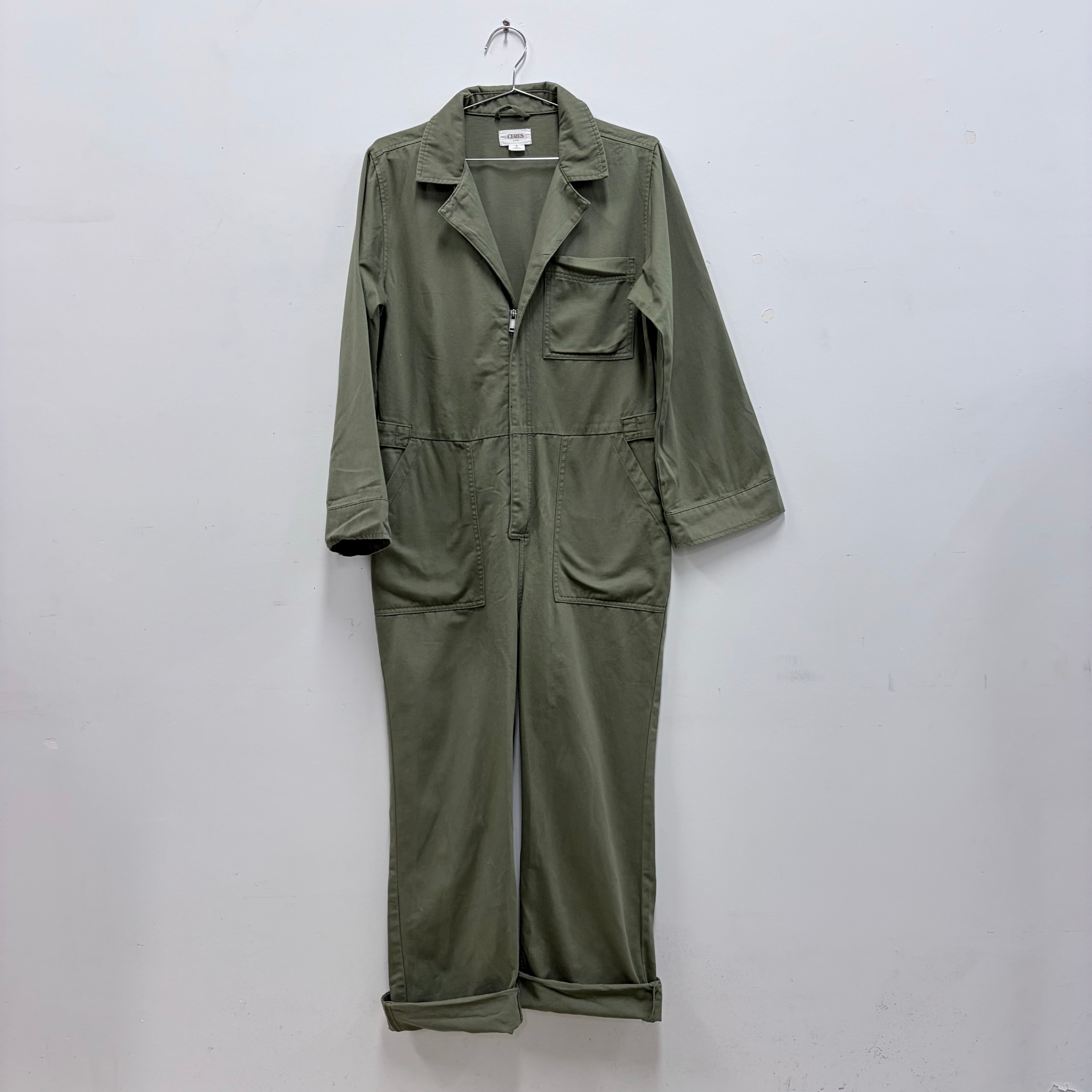 Ceres Life Khaki Boiler Suit - S