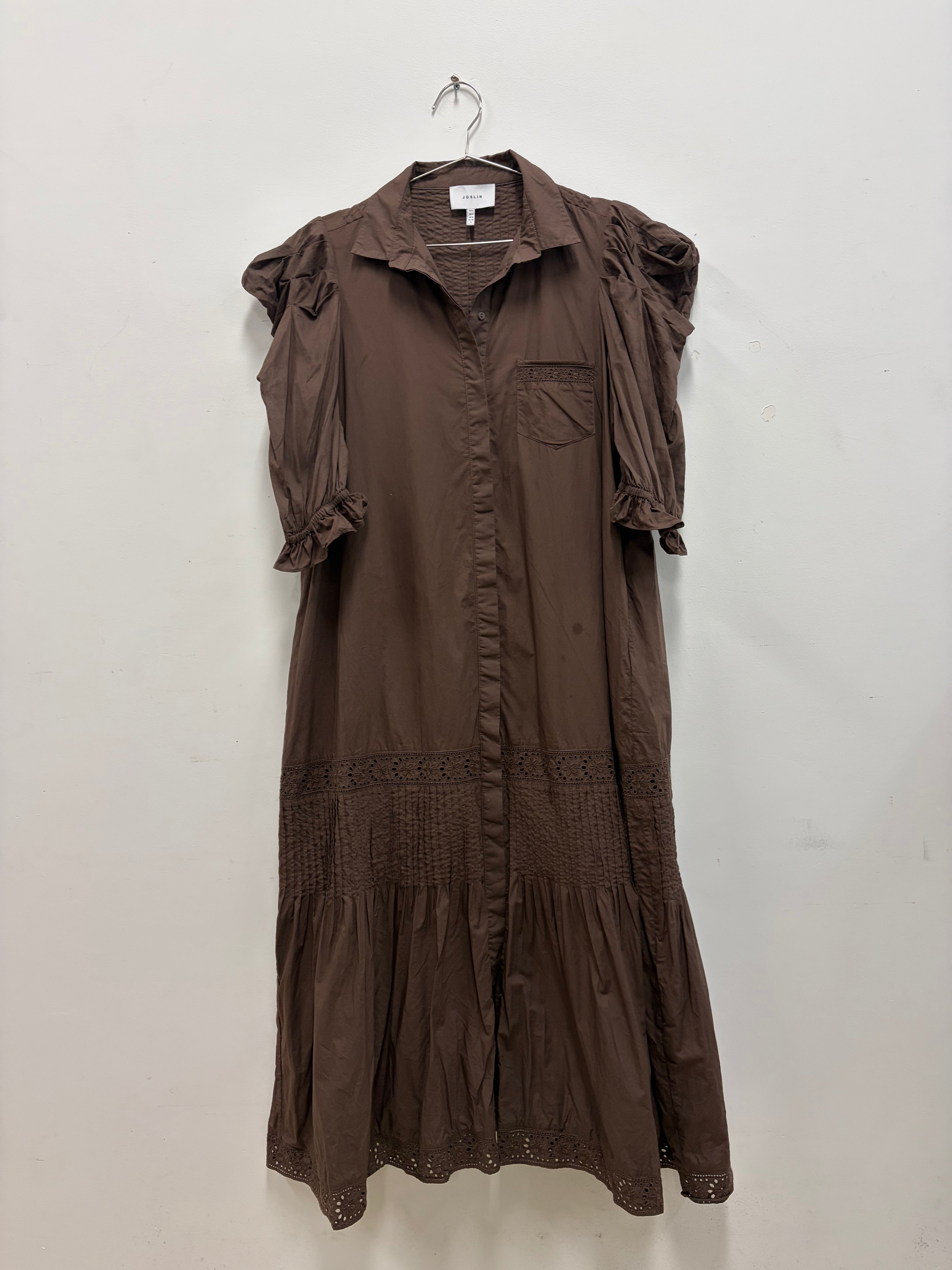 Joslin Chocolate Dress - 8-12