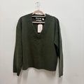Country Road Italian Yarn Khaki Knit - M