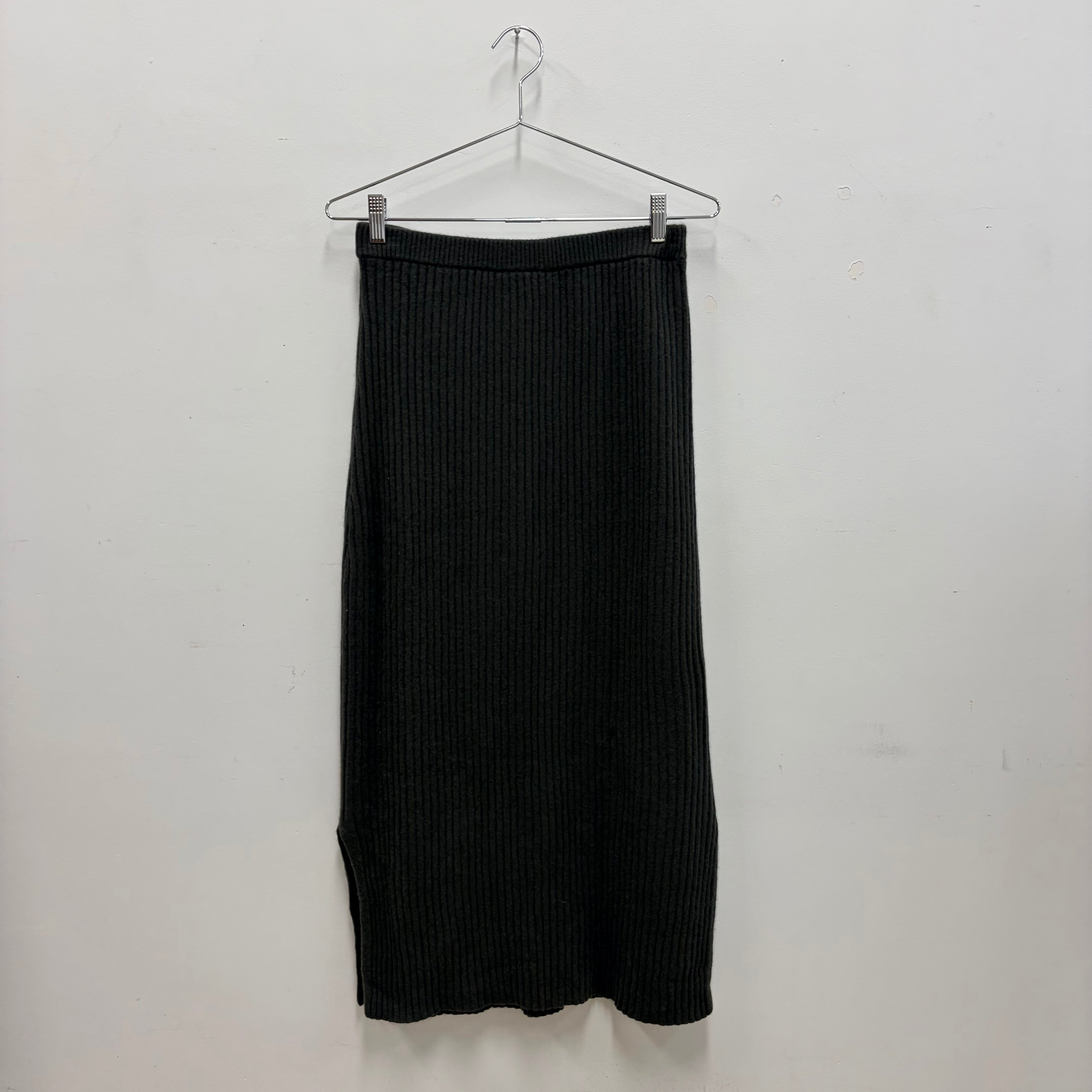 Assembly Label Khaki Wool/Cashmere Skirt - 10