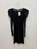 Kookai Black Long Sleeve Mini - XS