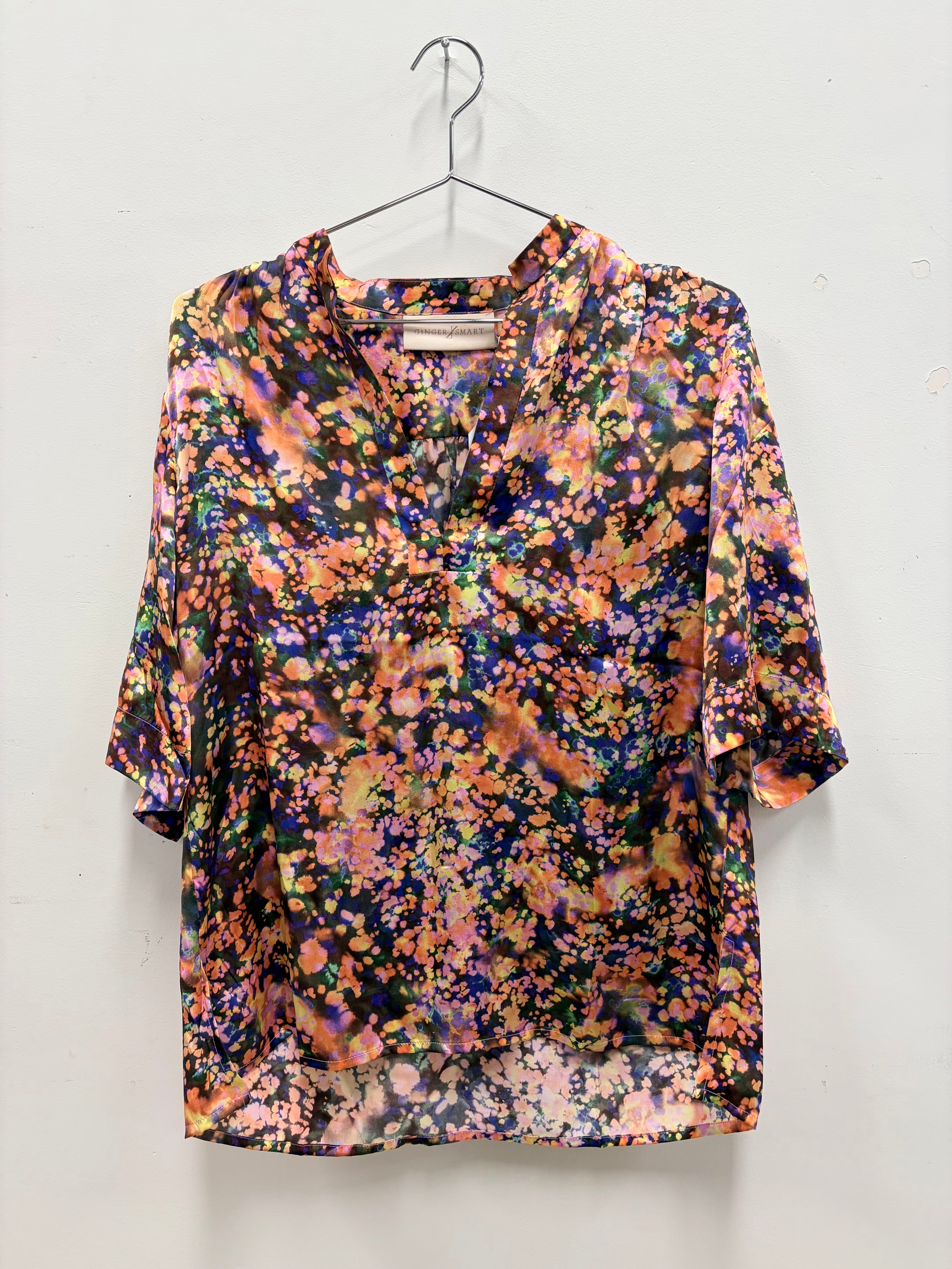 Ginger Smart 100% silk shirt - 8