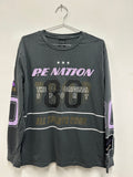 PE Nation Charcoal Long Sleeve T'shirt - M