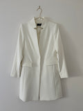 Cue Calf Length Cream Jacket - 10