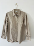 Perri Cutten Beige Blouse 3/4 Sleeve - 10