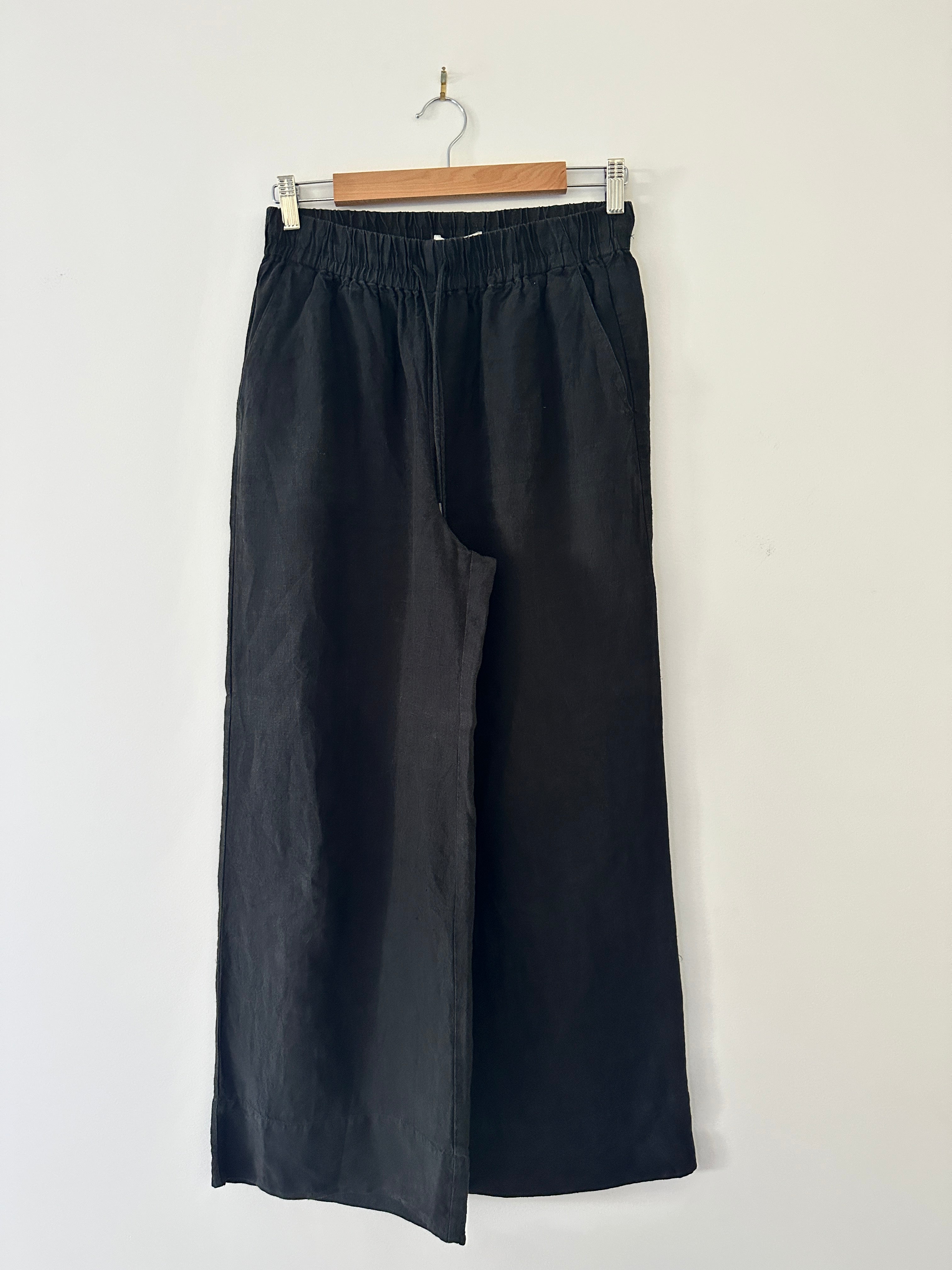 Country Road Wide Leg Linen Pants - 8