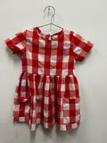 Kids Olive and the Captain Red Smock dress - 4