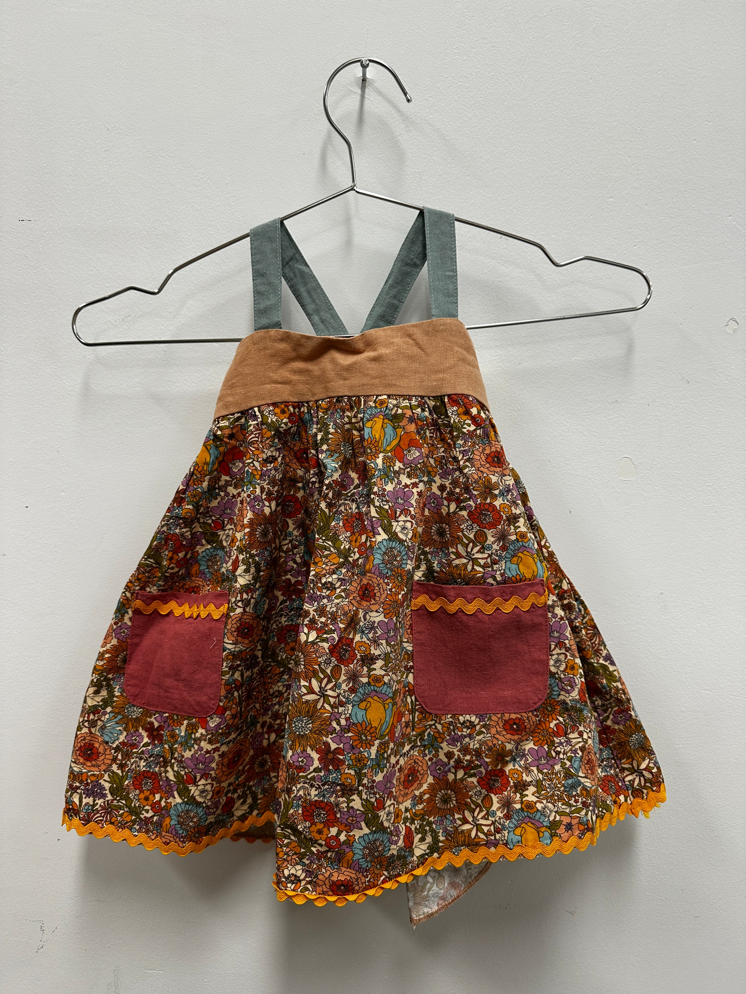 Kids Arthur Ave Sydney Floral Pinafore - 3