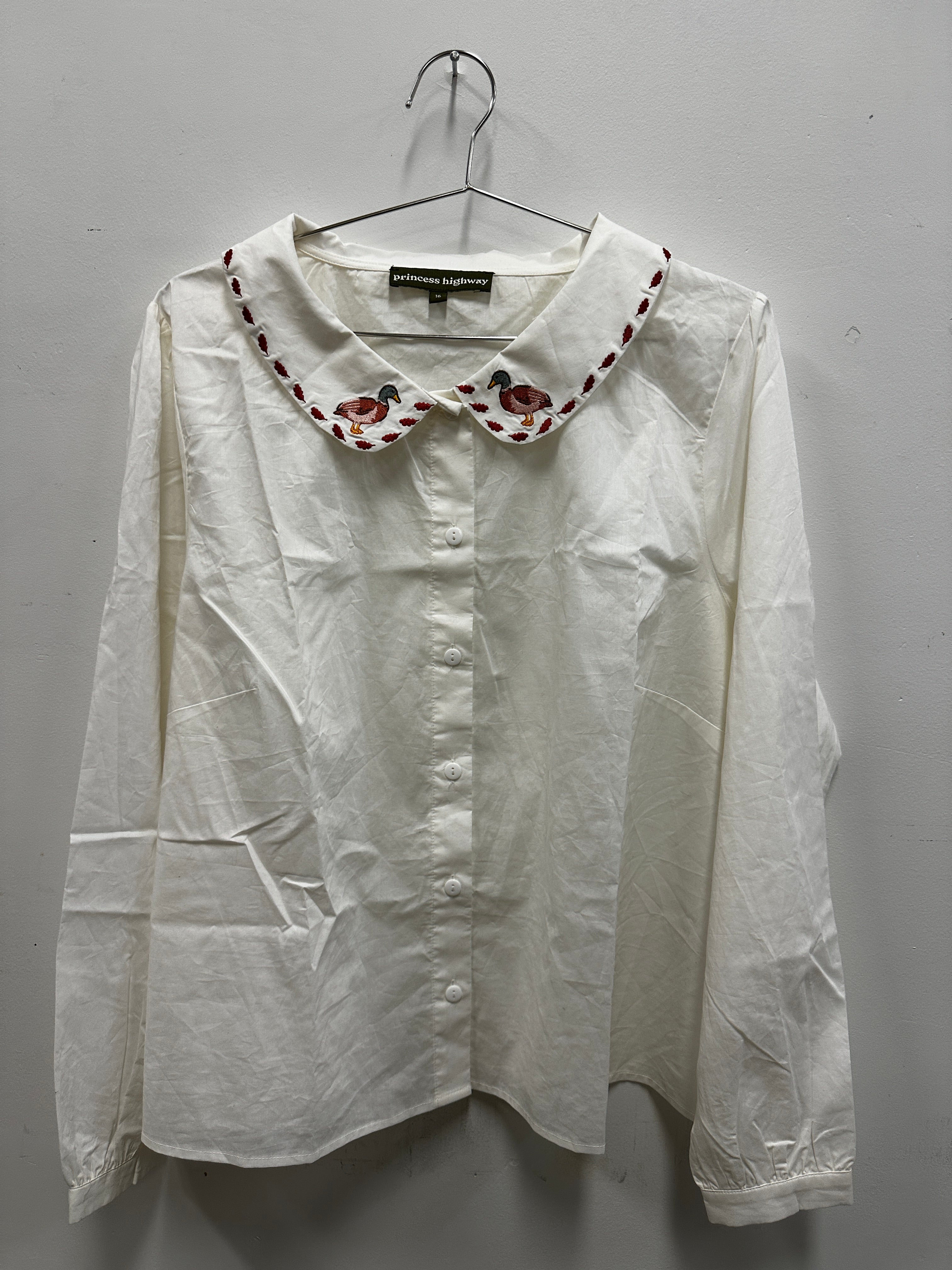 Princess highway duck collar shirt - 16