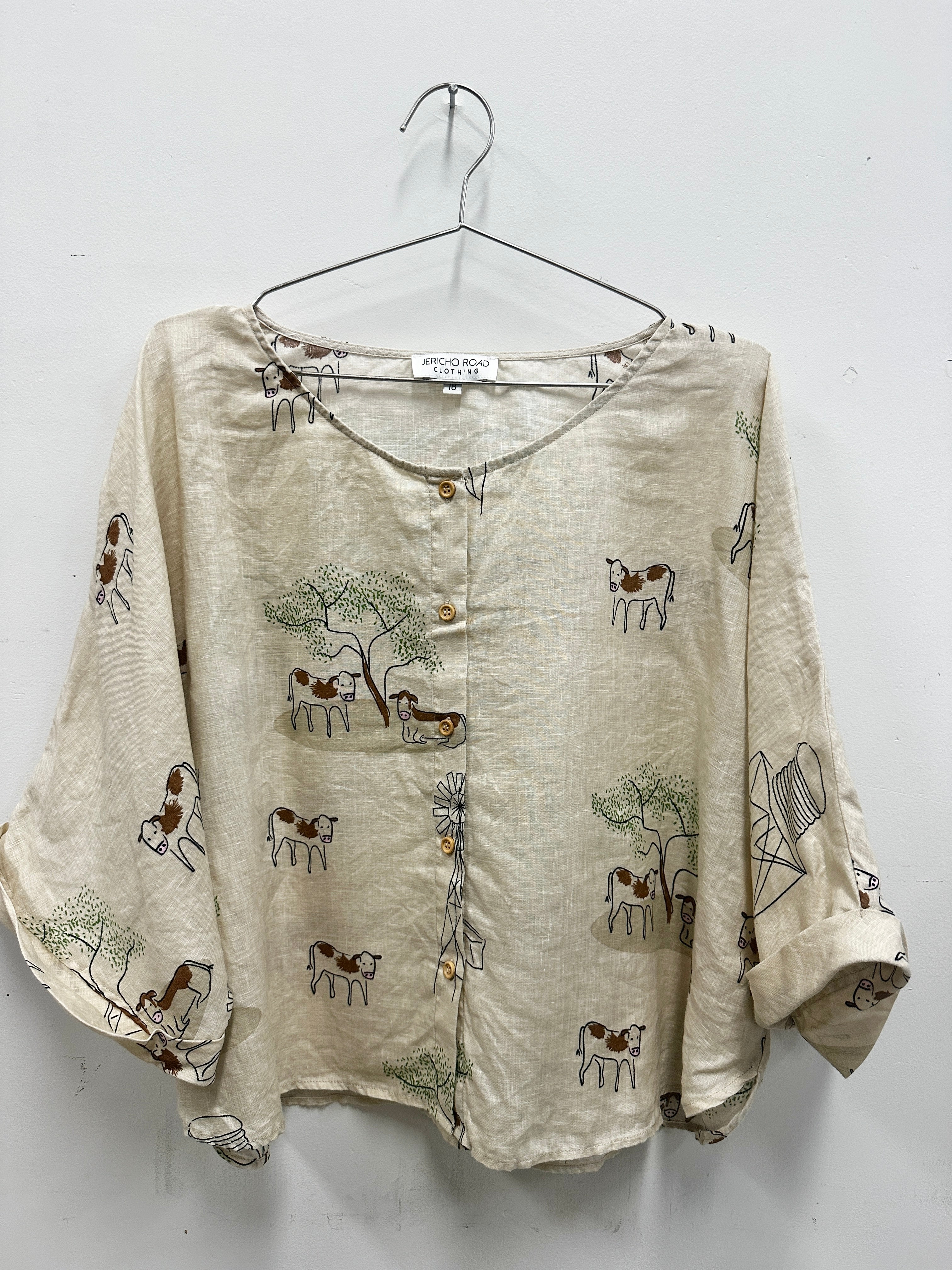 Jericho Road Cow Shirt - 18