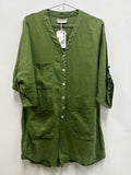 Indian Summer Co Green Playsuit - M