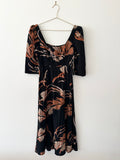 Amelius Botanica Linen Midi Dress, tags on, S