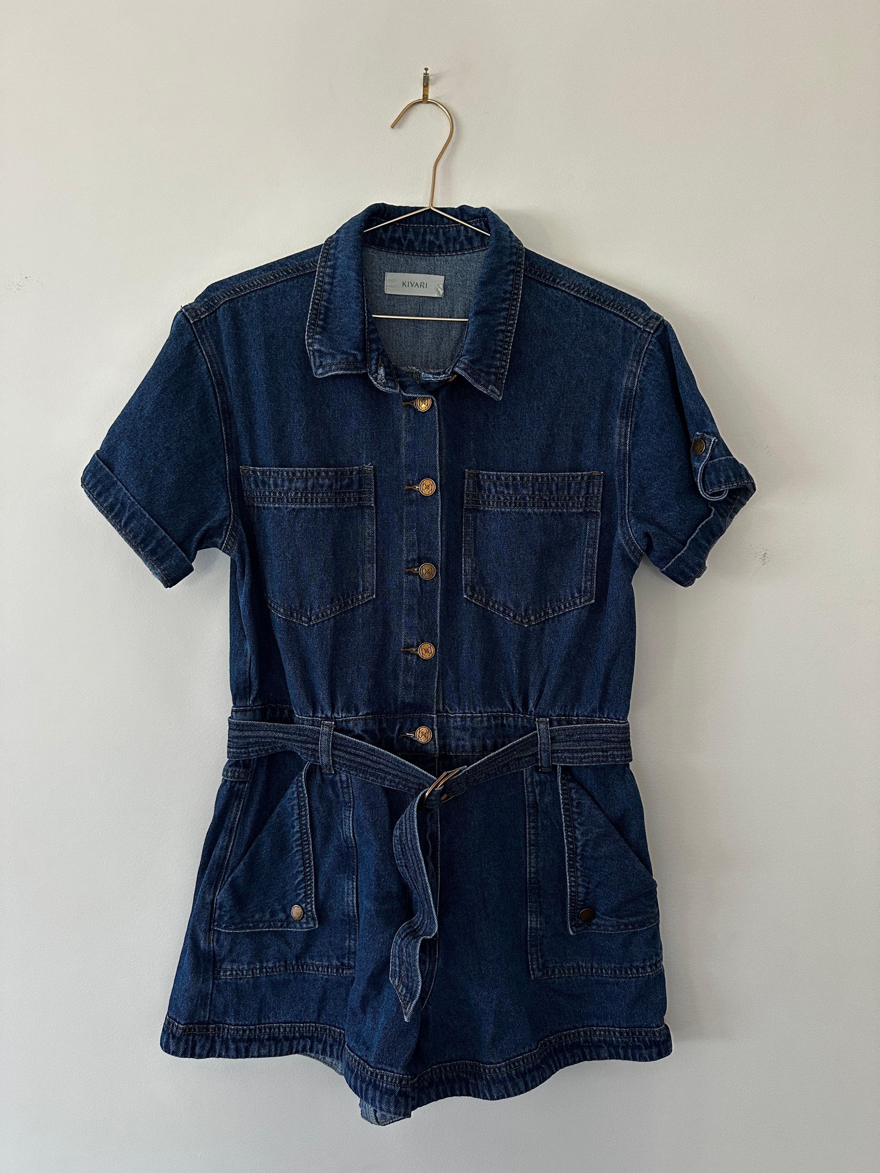 Kivari Denim Playsuit - 10