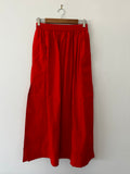 COS red maxi skirt - 38