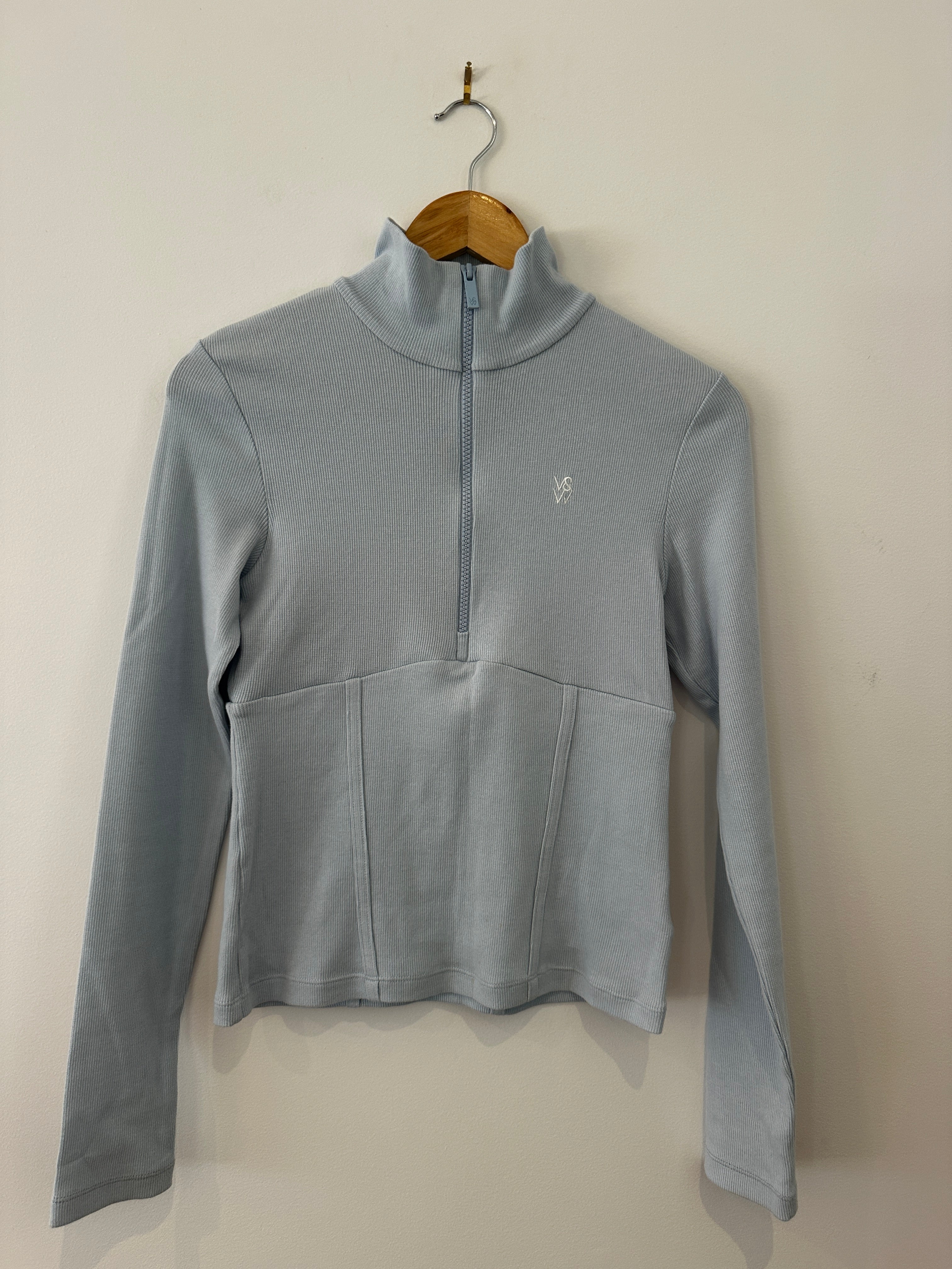 Viktoria & Woods Ribbed Longsleeve Blue - 8