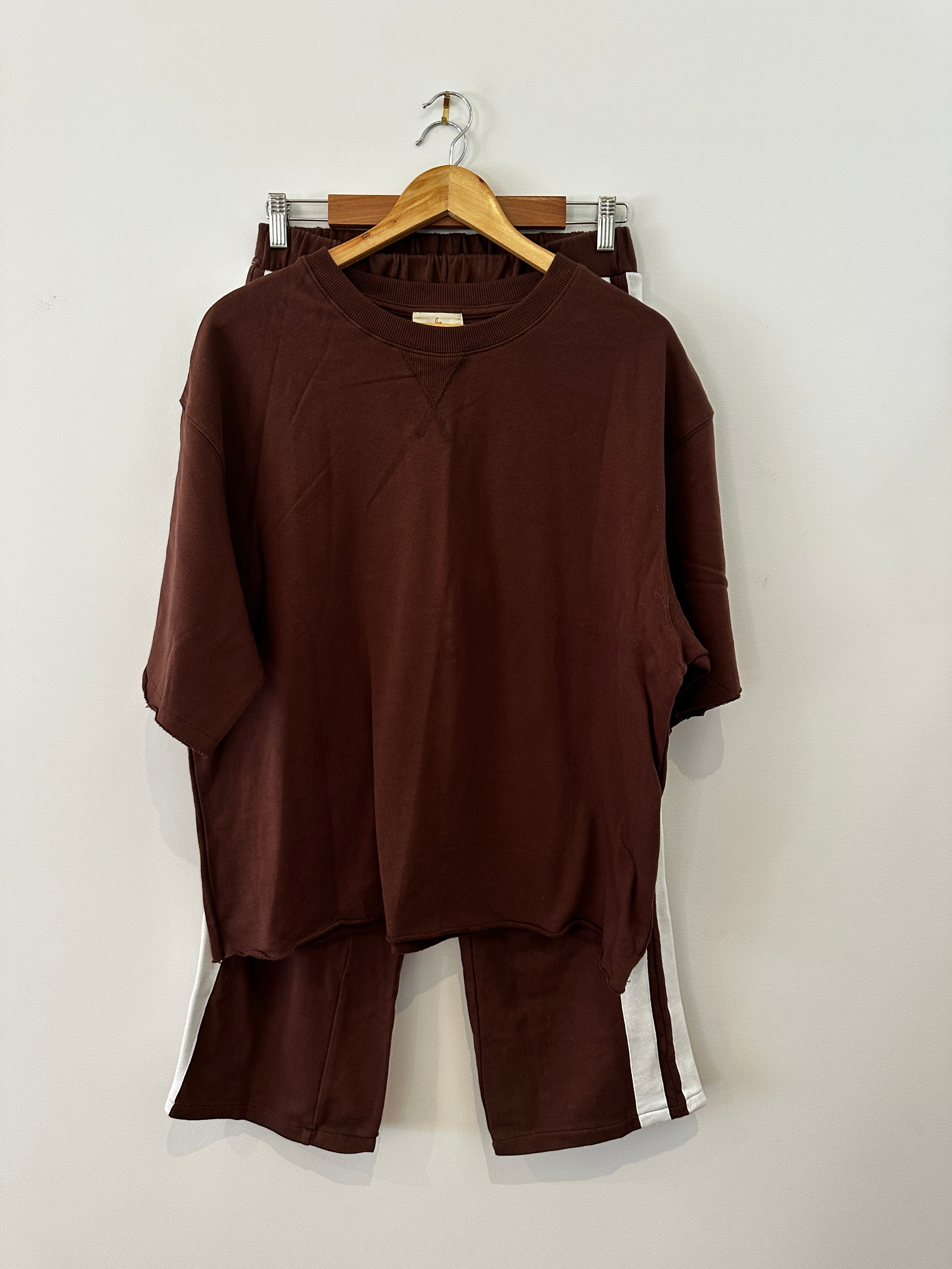 Luna Lane Chocolate Mason Tee - XS/S
