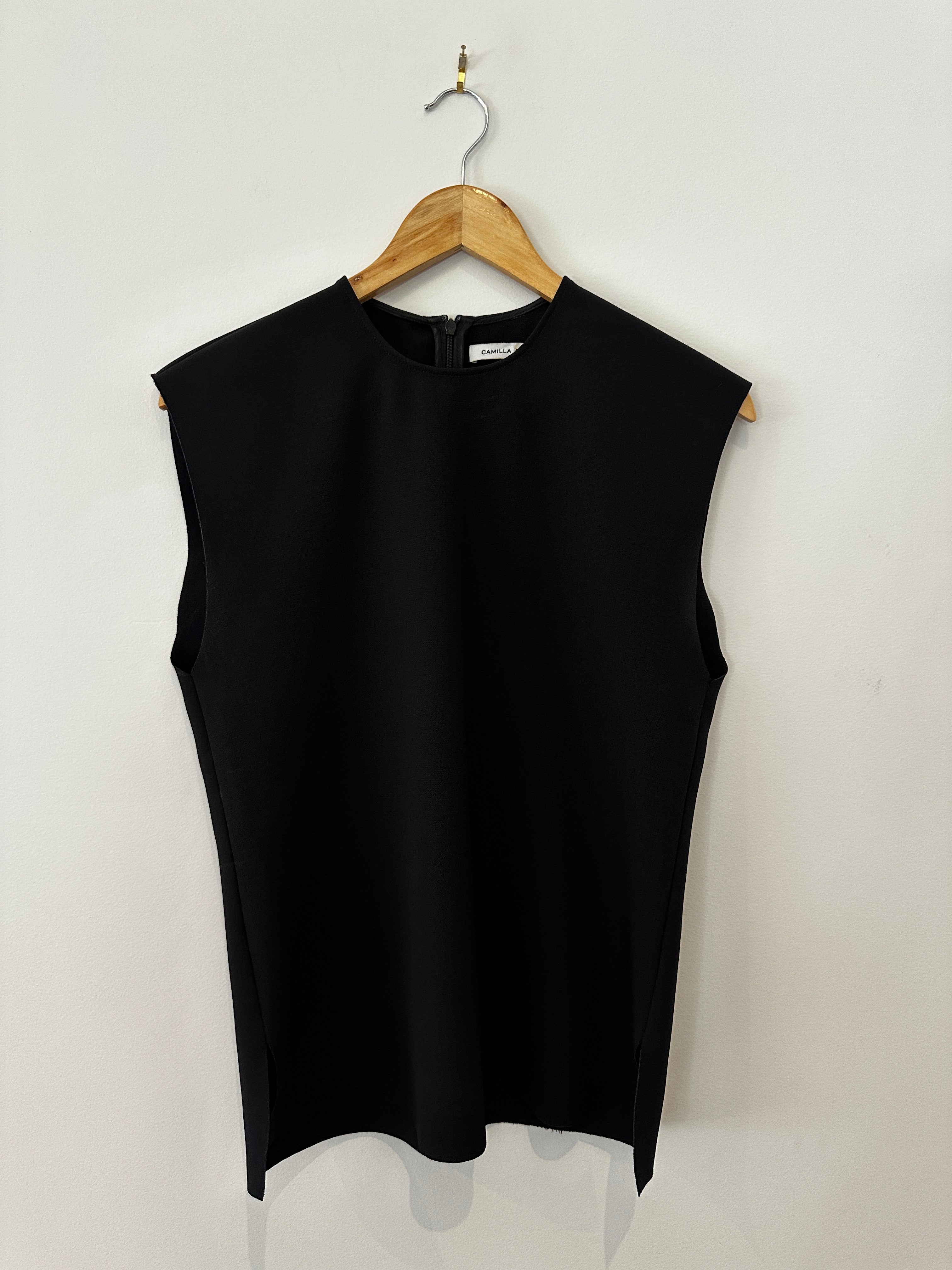 Camilla and Marc Black Sleeveless Top - 8