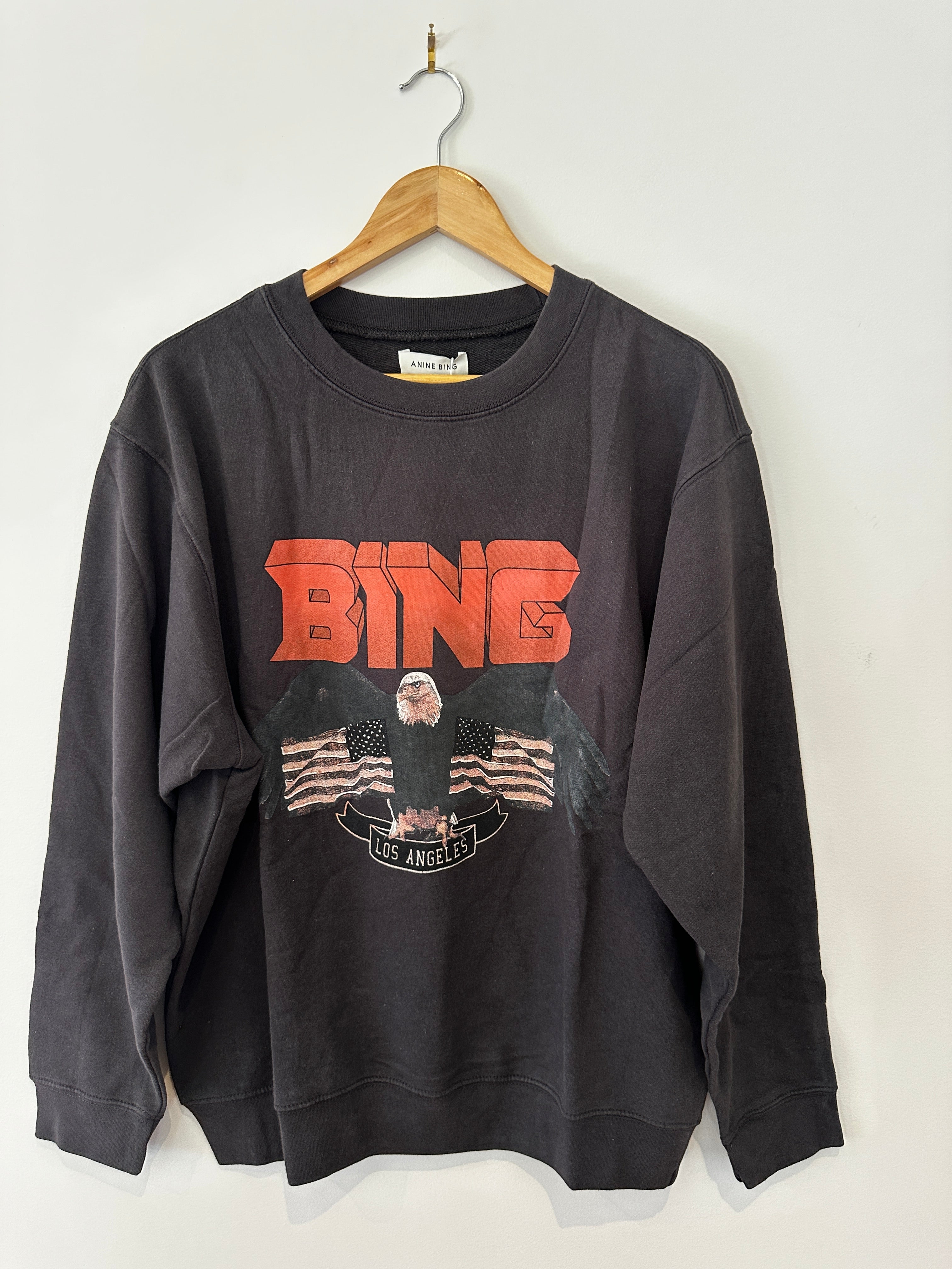 Anine Bing Jumper - washed black - M (New with Tags)