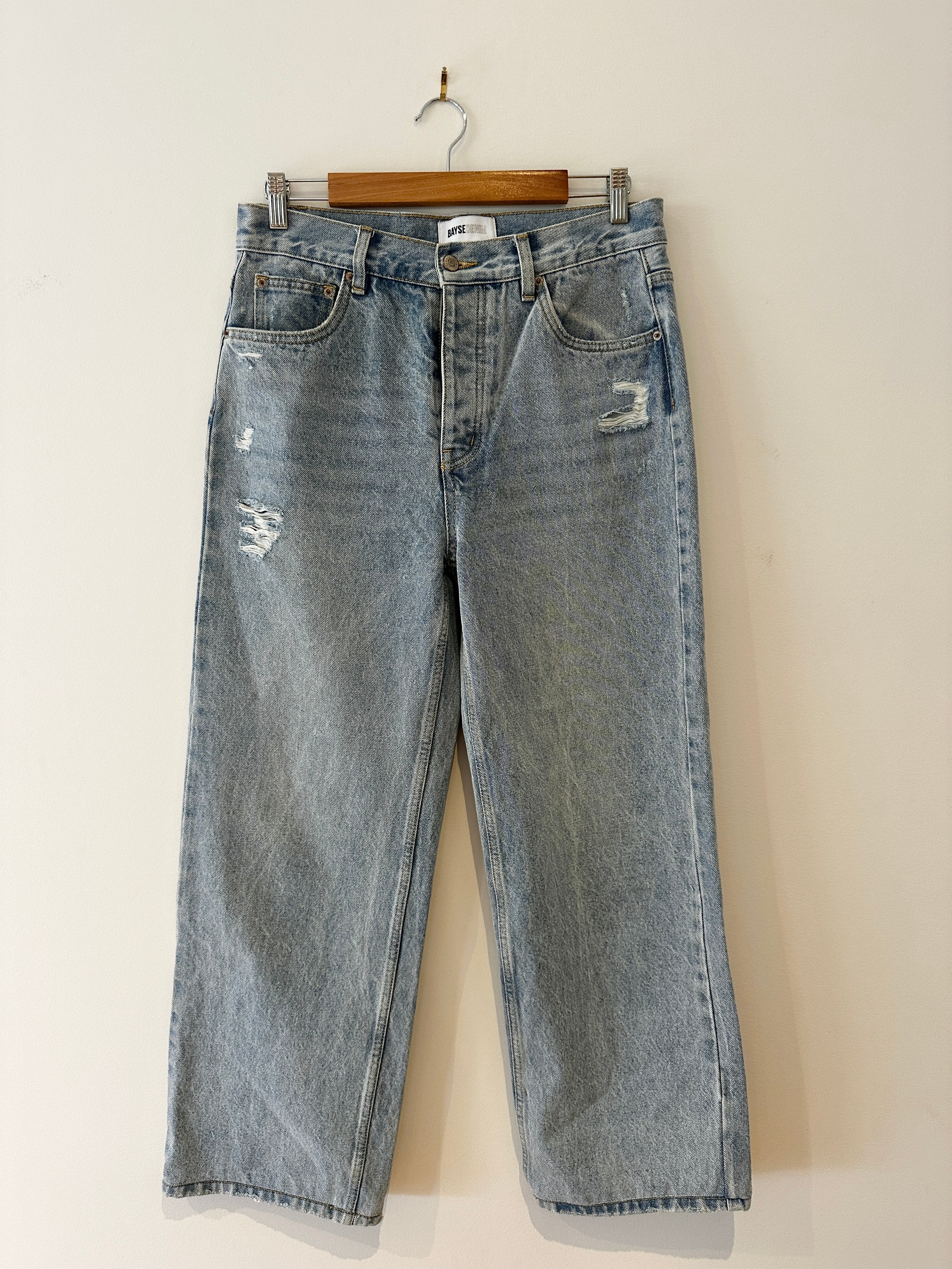 Bayse Wide Leg Jean - 8