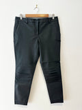 Hi Lo (Olivia Sheed) Black Leather Boyfriend Pants - 1