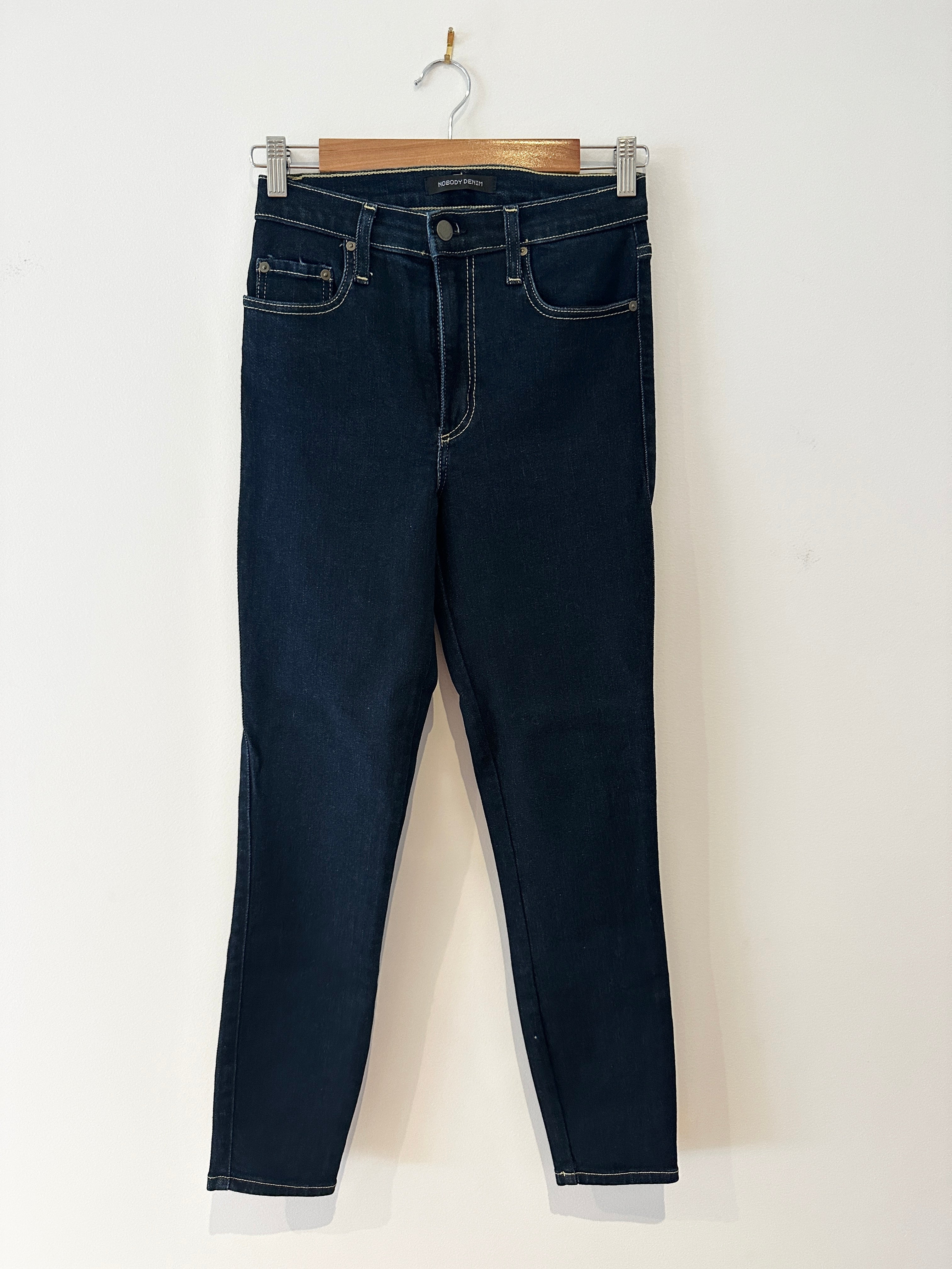 Nobody Denim Dark Skinny Jeans - 28