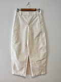 Uniqlo ECRU Barrel Leg Jeans - M