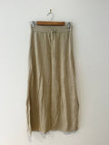 Arcaa Beige Linen Skirt - XS