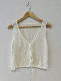 Arcaa Linen Tie Up Knit - XS