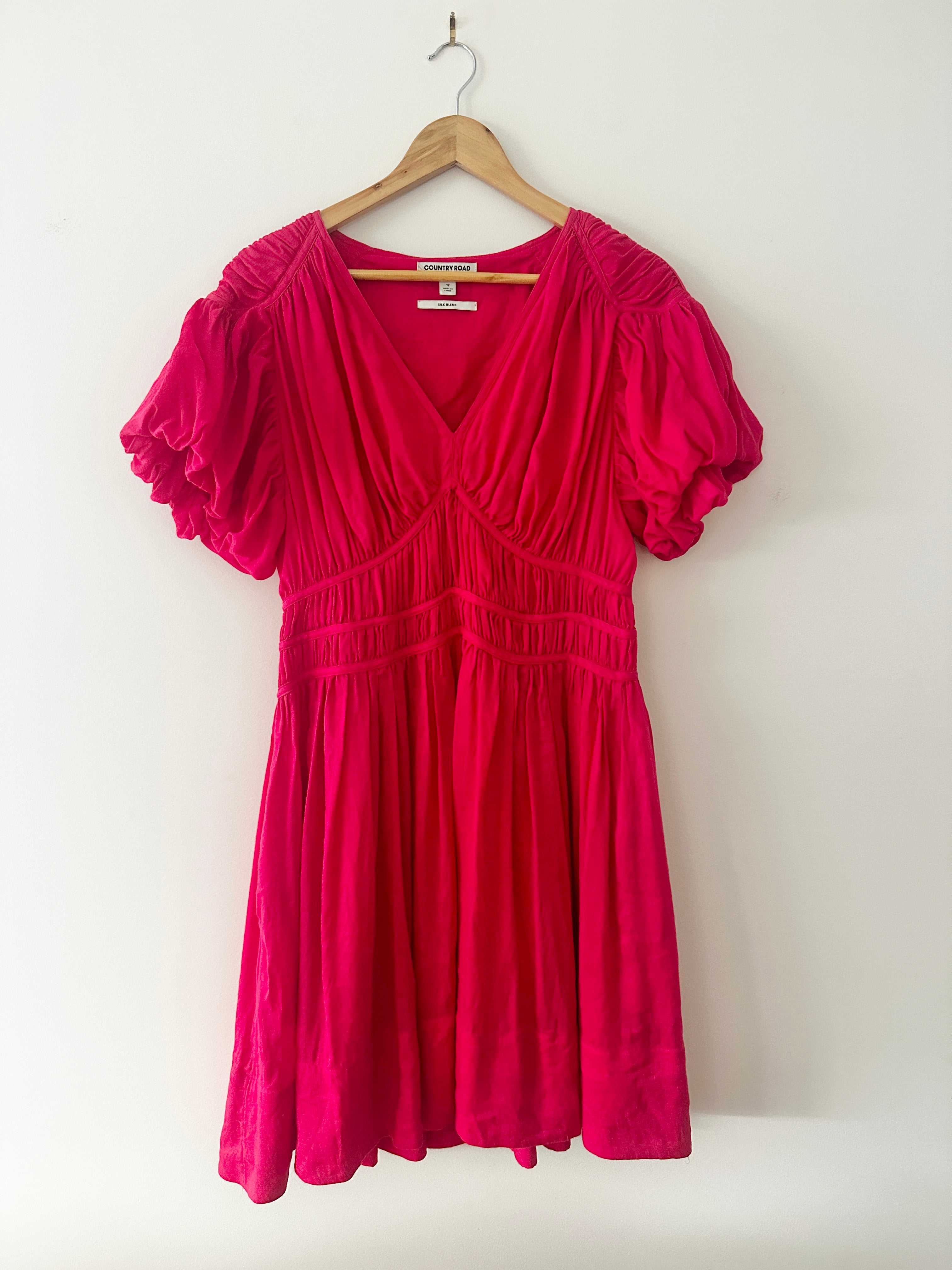 Country Road Hot Pink Dress - 12