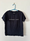 Assembly Label Navy Logo Tee - Kids 5