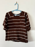 Jamie Kay Chocolate/White L/S Tee - Kids 5