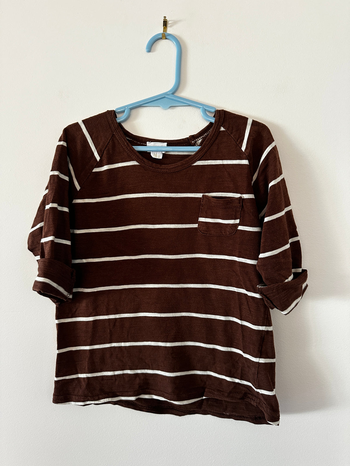 Jamie Kay Chocolate/White L/S Tee - Kids 5